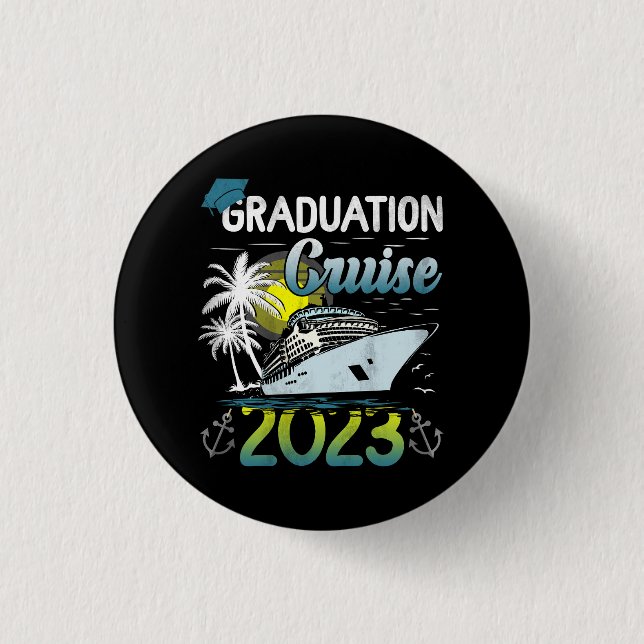 Abschluss-Reiseroute 2023 Aw Ship Graduat Button (Vorderseite)
