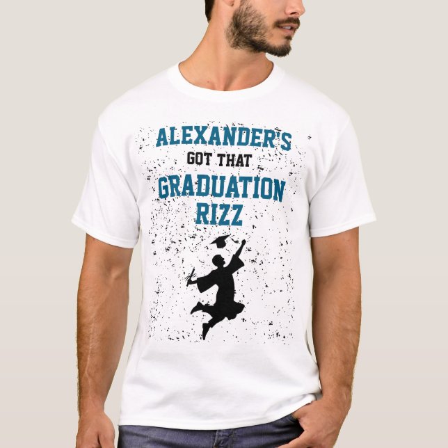 Abschluss Rizz Abschluss T-Shirt (Vorderseite)