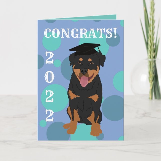 Abschluss Rottweiler Karte (Vorderseite)