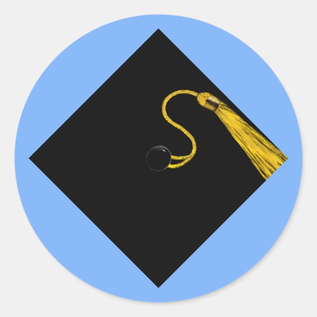 Abschluss Runder Aufkleber (Vorderseite)