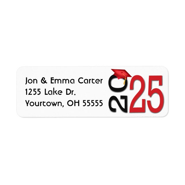 Abschluss Schwarz-Rot-Schulfarben 2025 (Vorne)