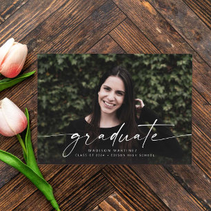 Abschluss-Script-Foto Abschlussankündigung Einladung