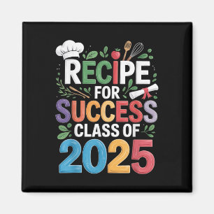 Abschluss Senior Cooking Lover Rezept Erfolg Cl Magnet