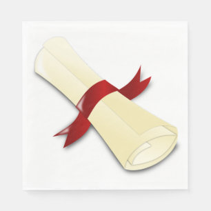 Abschluss Serviette