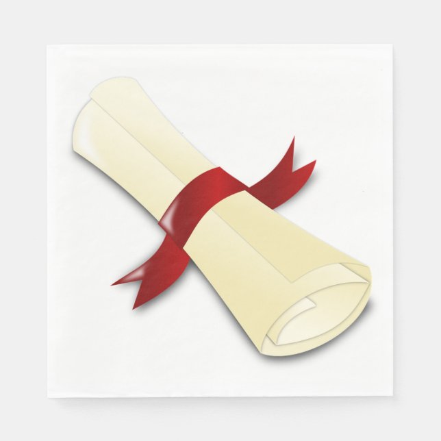 Abschluss Serviette (Vorderseite)