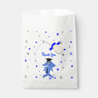 Abschluss Shark Party Stern Gefallen Taschen Geschenktütchen