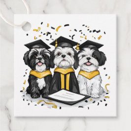 Abschluss Shih Tzu Dogs Geschenkanhänger
