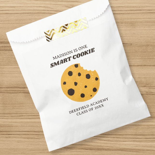 Abschluss Smart Cookie mit individuellem Namen Geschenktütchen (Von Creator hochgeladen)