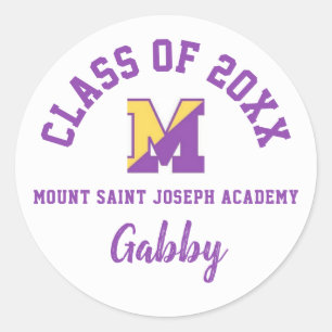 Abschluss Stickers Mount Saint Joseph Academy