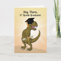 Abschluss T-Rex Dinosaurier