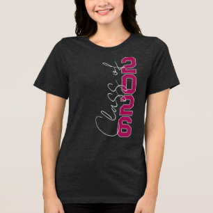 Abschluss-T-Shirt für die individuelle Abschlusskl Tri-Blend Shirt