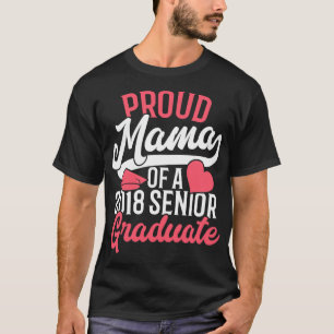 Abschluss T Shirt für Mama Proud Mama von Seni 201