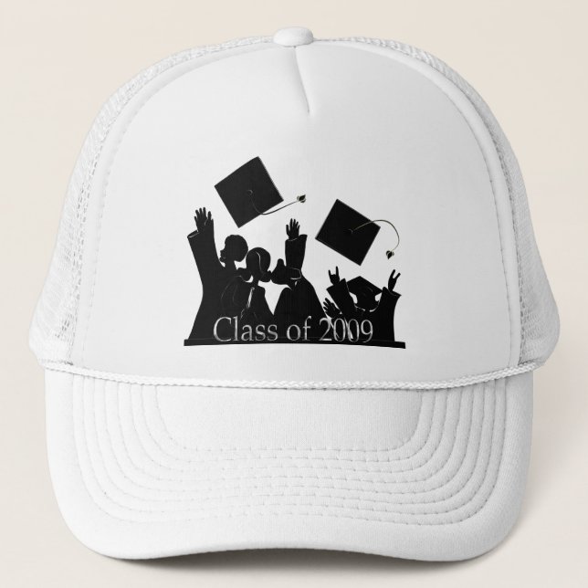 Abschluss T - Shirt und Geschenke Truckerkappe (Vorderseite)