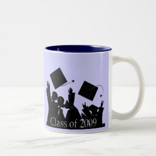 Abschluss T - Shirt und Geschenke Zweifarbige Tasse