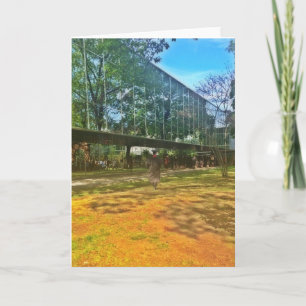 Abschluss-Tag, Uni, Mann Karte