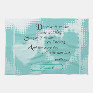 Abschluss-Tanz, Geschenk, Hannah Handtuch