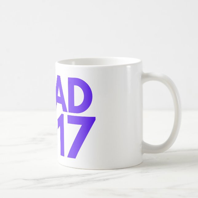 Abschluss-Tasse 2017 Kaffeetasse (Rechts)