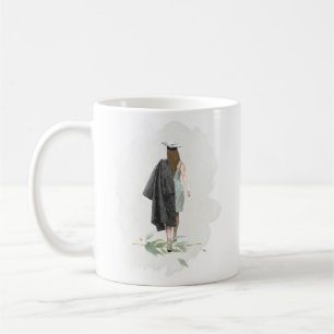 Abschluss Tasse Elegantes Design Inspiration Zitat