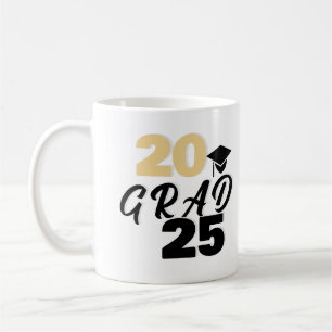 Abschluss Tasse, Jahr, Text, Klasse, Grad Kaffeetasse