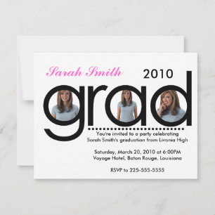 Abschluss (Top 10 Ansichten) Einladung