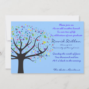 Abschluss Tree of Life Invitation Class of 2010 Einladung