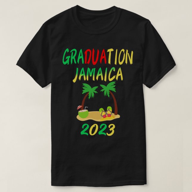 Abschluss Trip Jamaica 2023 Senior Grab Jamaica T T-Shirt (Design vorne)