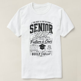 Abschluss-Typografie-Design zur Feier der Abschlus T-Shirt