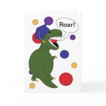Abschluss Tyrannosaurus Rex Card