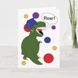 Abschluss Tyrannosaurus Rex Card Karte