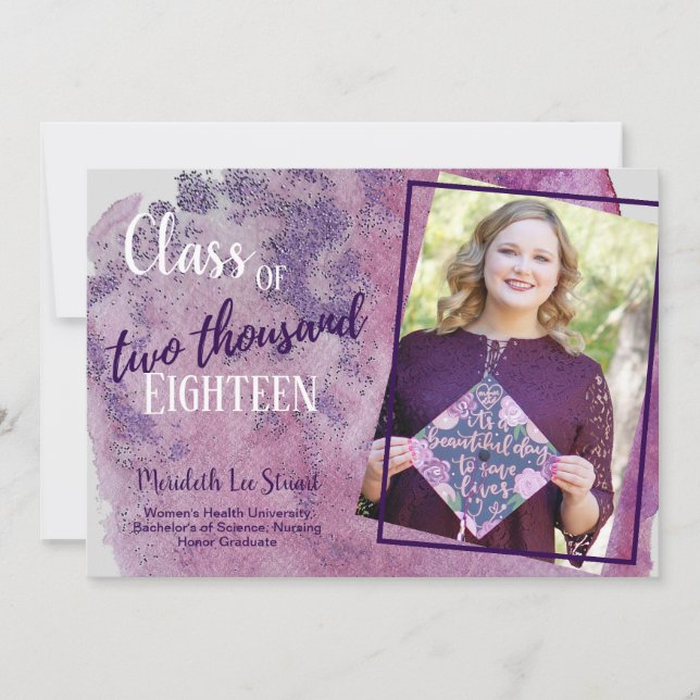 Abschluss Ultra Violet 2 Foto Ankündigung (Vorderseite)