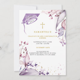 Abschluss und Bestätigung Abendessen Einladung