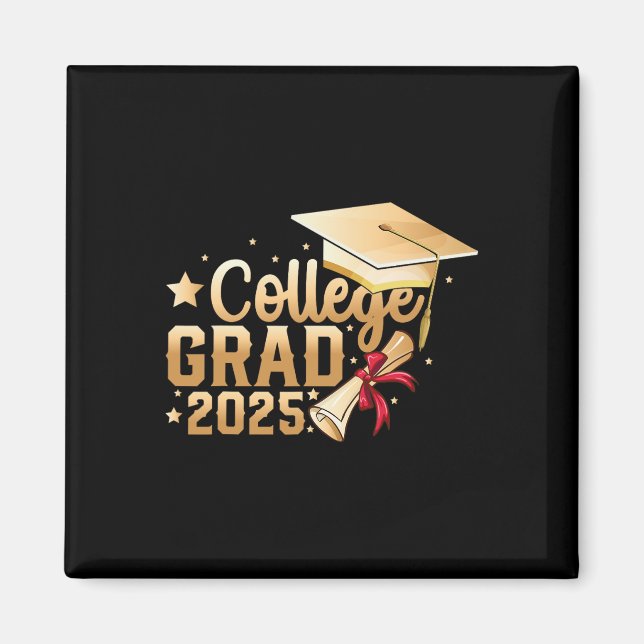 Abschluss Uni 2025 Uni Grad Cl von 2025 Magnet (Vorne)