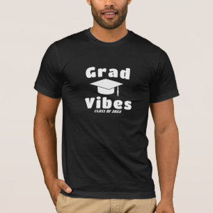 Abschluss-Vibes-Shirt - Benutzerdefiniertes Tee fü