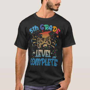 Abschluss-Video-Gamer der fünften Klasse 2022 Grad T-Shirt