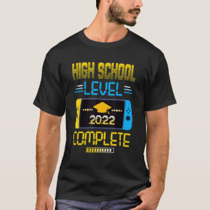 Abschluss-Video-Gamer-Gradua für die High School 2 T-Shirt