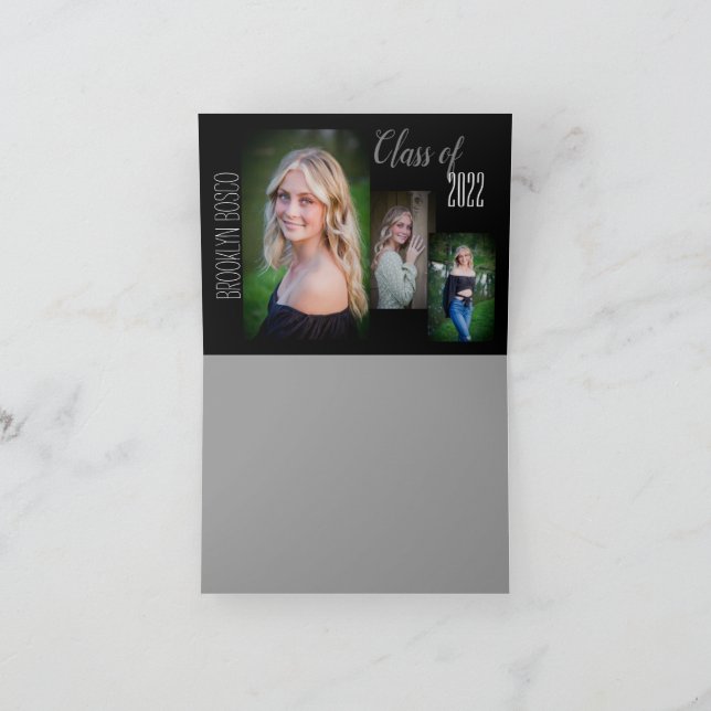 Abschluss Vielen Dank, dass Sie Card2 Dankeskarte (Innenseite)