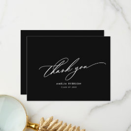 Abschluss Vielen Dank für Ihre Karte