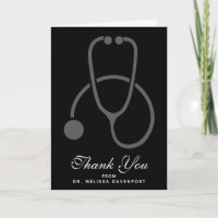 Abschluss Vielen Dank, Gray Stethoscope