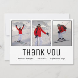 Abschluss Vielen Dank, Moderne Grad 3 Foto Ankündigung