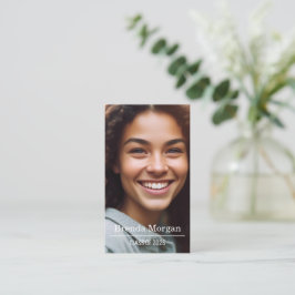 Abschluss-Visitenkarte Visitenkarte