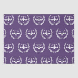 Abschluss von Jurastudien - Geschenkpapier Seidenpapier