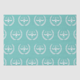 Abschluss von Jurastudien - Geschenkpapier Seidenpapier