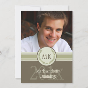 Abschluss Wappen Einladung