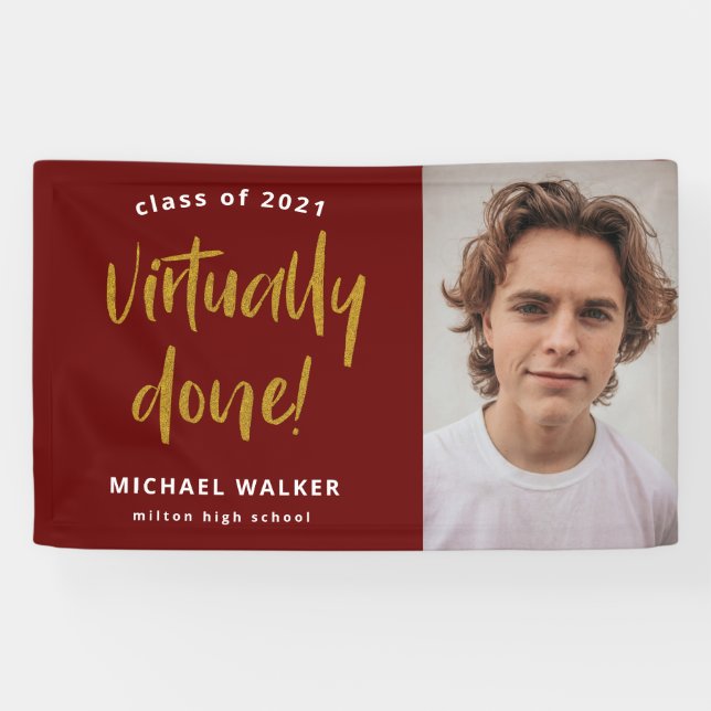 Abschluss-Werbebanner Banner (Horizontal)