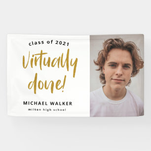 Abschluss-Werbebanner Banner