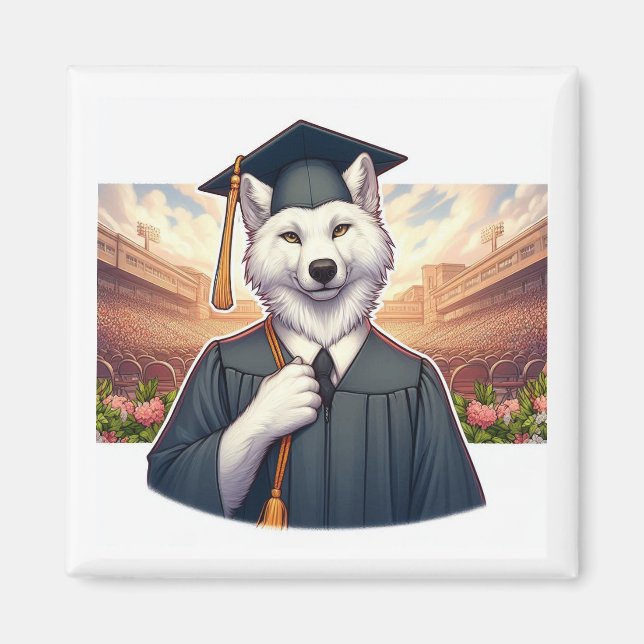 Abschluss Wolf Magnet (Vorne)