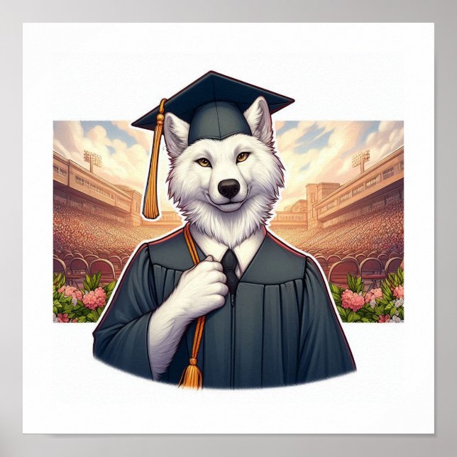 Abschluss Wolf Poster (Vorne)