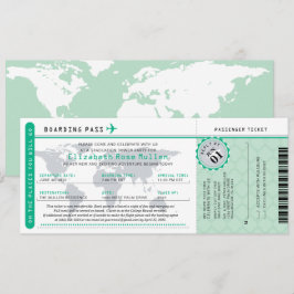 Abschluss World Traveller Boarding Einladung