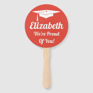 Abschluss-Zeremonie-Party schreien heraus Fächer