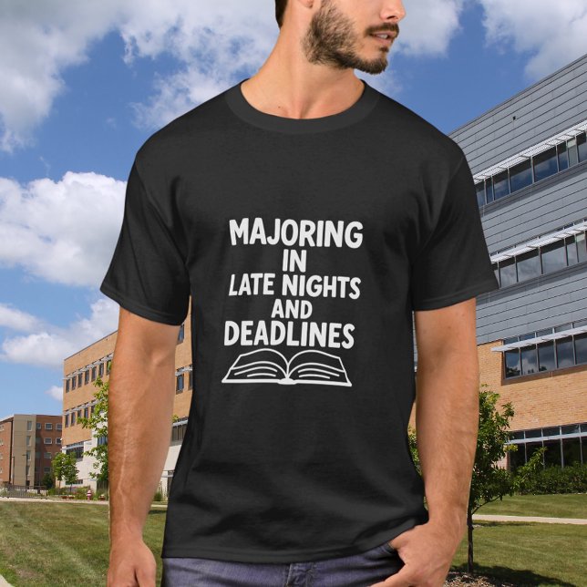 Abschluss Zitat komisch schwarz T-Shirt (Von Creator hochgeladen)